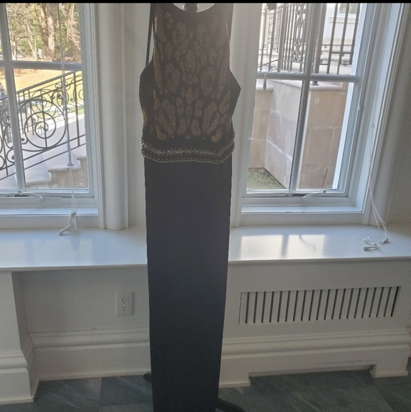 Roberto Cavalli Maxi Dress. NWOT. Bustle Detail! - Picture 1 of 4